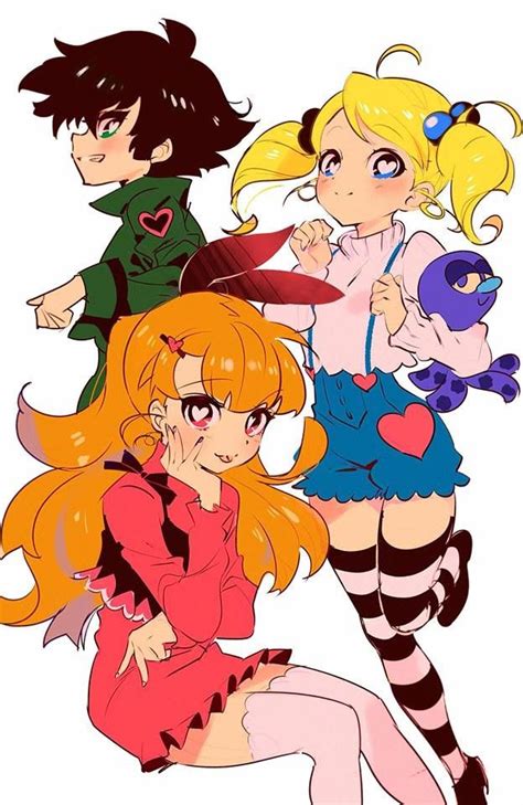 Pin By Kaylee Alexis On Ppg And Rrb As Adults Powerpuff Girls Anime