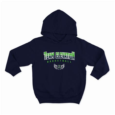 lettered logo hoodie team elevation