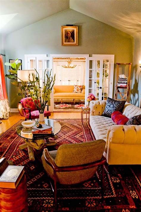 46 Bohemian Chic Living Rooms For Inspired Living Living Room Colors