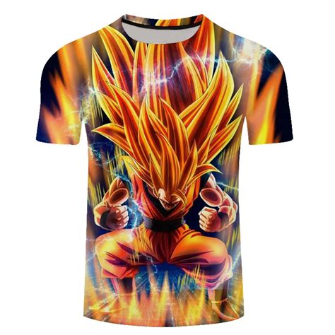 New Dragon Ball Z T Shirt Men Women Summer Fashion 3d Printed Goku Funny T Shirt Men Short