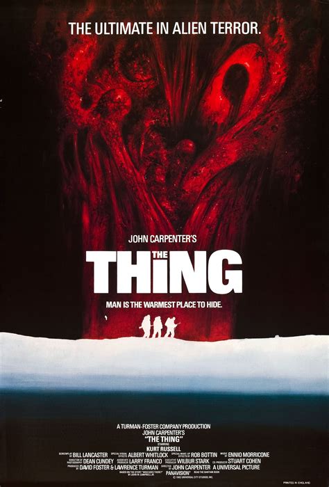 Printable The Thing 1982 Ver 3 Vintage Poster Etsy Denmark