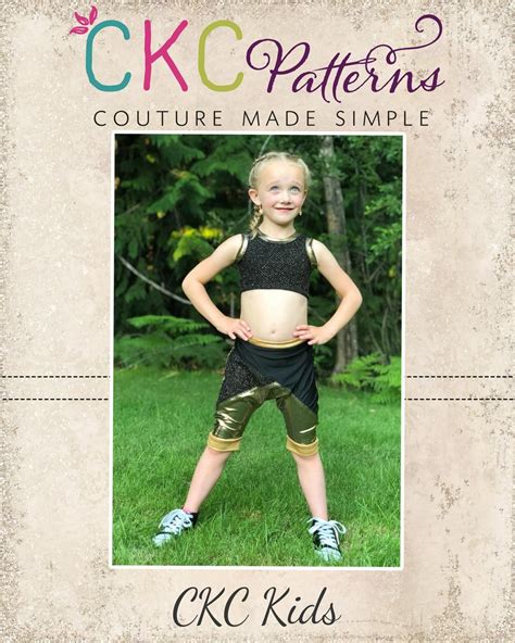 Yarleys Crop Top Sizes 2t To 14 Girls Pdf Pattern