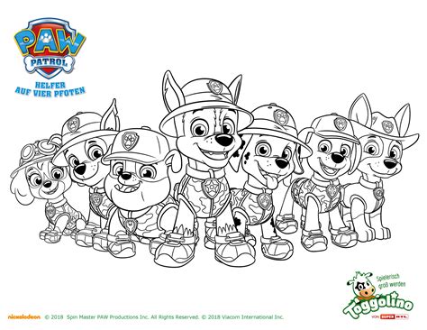 Kinder sind sehr angetan von cartoons aus dieser. paw patrol ultimate rescue: Paw Patrol 4 Ausmalbilder Kostenlos