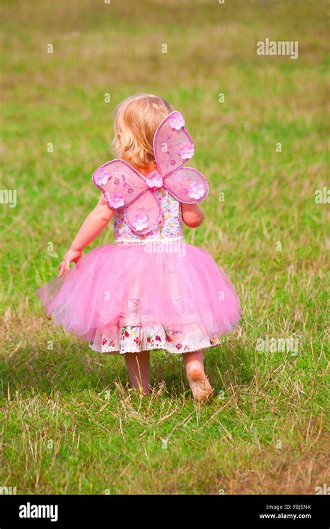 Painterly Effect Of Young Girl Dressed As Fairy At The New Forest Fairy