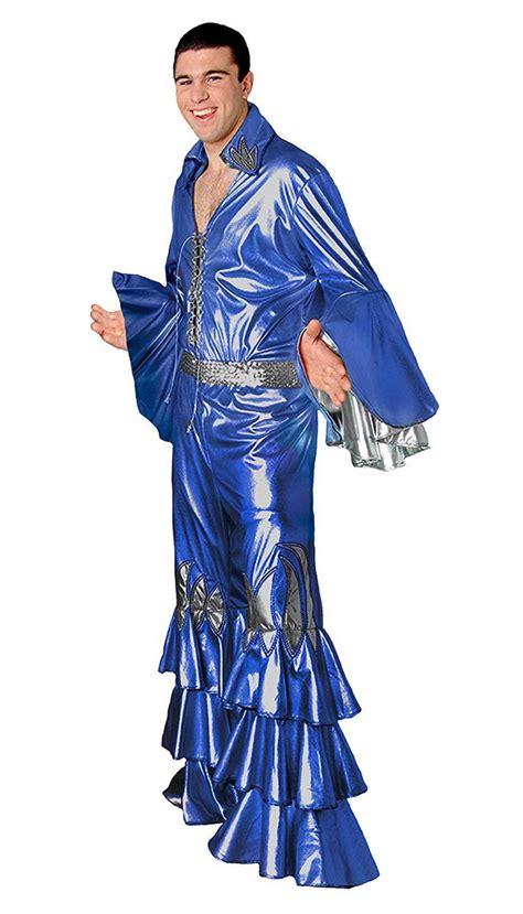 Abba Male Blue Mamma Mia Mens Hire Costume Disguises Costumes Hire