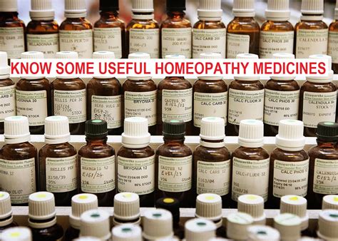 List Of Very Useful Homeopathy Medicines For Every Home