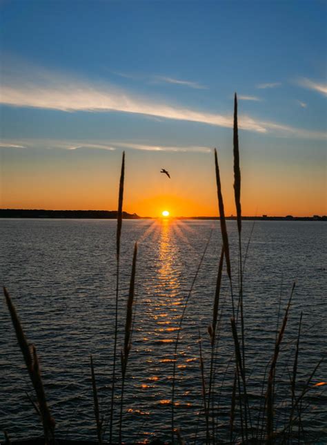 Sunrise Over Lake Muskegon In Michigan 9gag