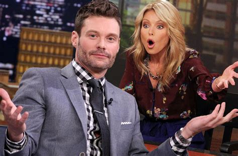 Kelly Ripa Cohost Ryan Seacrest Could Leave Live For American Idol Fears