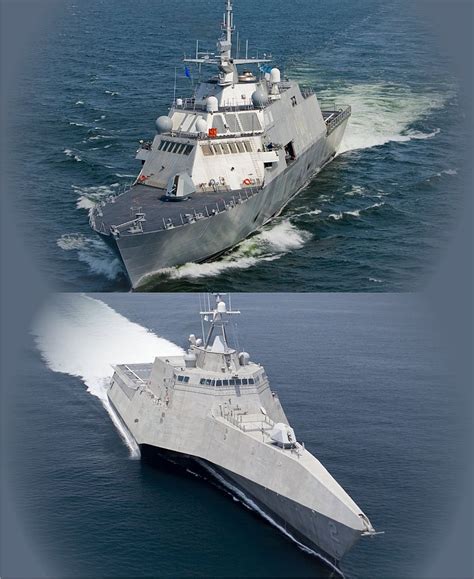 Us Navy Littoral Combat Ships Uss Freedom Lead Ship Of Class Lcs 1