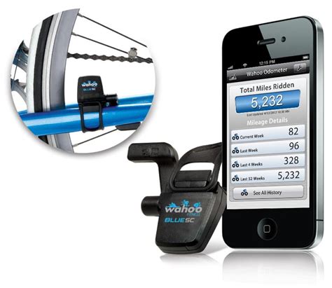 Wahoo Fitness Bluetooth Smart Speed Cadence Sensor Bike Computers
