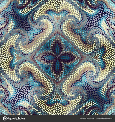 Seamless Mosaic Art Tile — Stock Vector © Kastanka 169347994