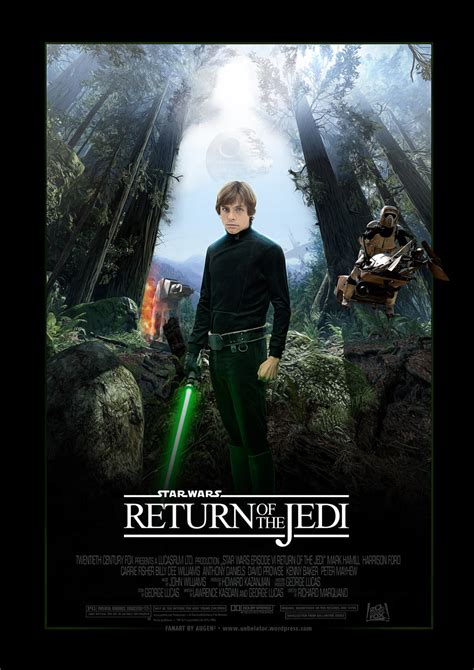 Fanart Star Wars Poster Return Od The Jedi By Uebelator On Deviantart