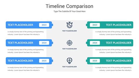Timeline Comparison Powerpoint Template Artofit