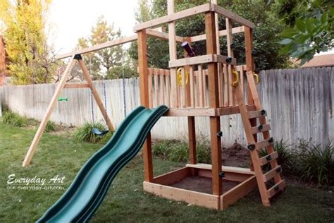 We started building children's playsets in 1989. DIY Kids Outdoor Playset Projects | The Garden Glove ...