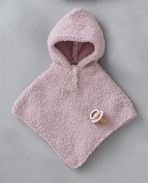 A Pink Hooded Jacket With A Ring On It