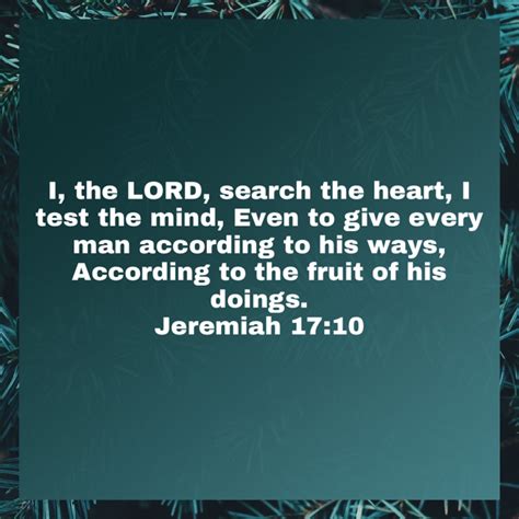 New King James Version Nkjv Every Man Jeremiah Verses Lord Bible