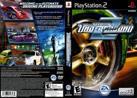 Need For Speed Underground 2 Playstation 2 Ultra Capas