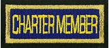 Charter Member Patch