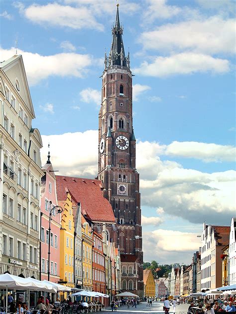 Du möchtest ein haus in landshut mieten oder kaufen. Landshut - Kath. Pfarrkirche und Stiftskirche St. Martin ...