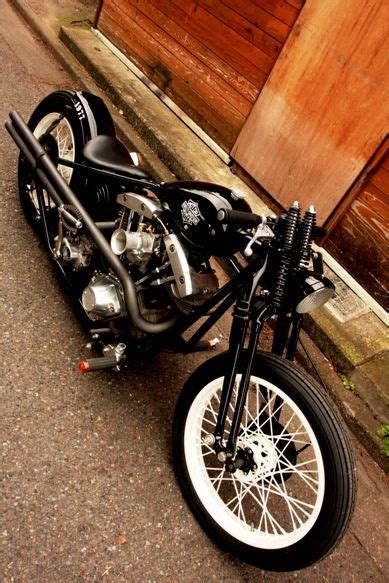 Vintage Harley Davidson Shovelhead Bobber Harley