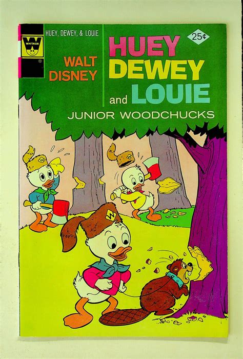 Huey Dewey And Louie Junior Woodchucks 58 Aug 1979 Whitman Vf