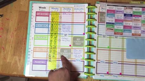 How I Made A Teacher Planner Diy Planning And Planner Notebook