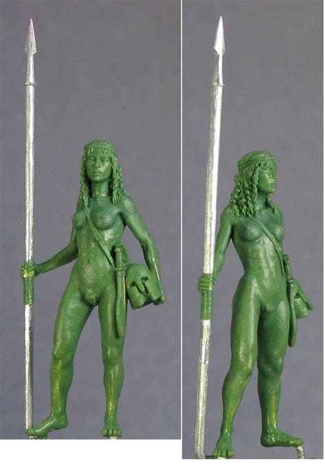 Female Nude Study Spartan Warrior Dark Sword Miniatures