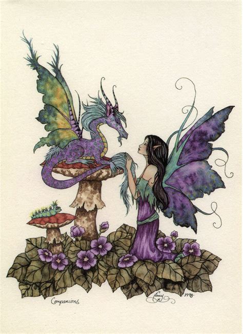 Drawings Of Dragons And Fairies Hasrihashan