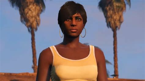 Gta Online Female Character Creation Cute Black Ebony Lady Youtube