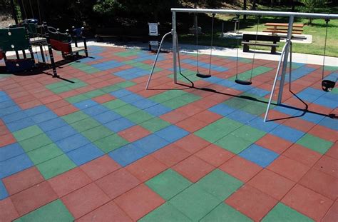 Safe Play Tiles Rubber Playground Tiles Playground Flooring Outdoor