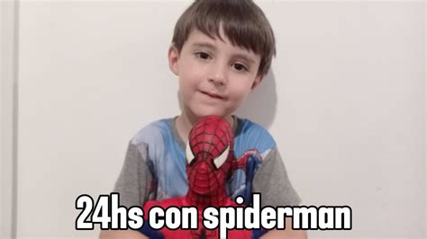 24 Hs Cuidando A Spiderman Youtube