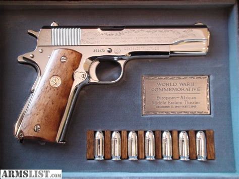 Armslist For Sale Matched Pair Of Colt 1911 Wwii Commemorative