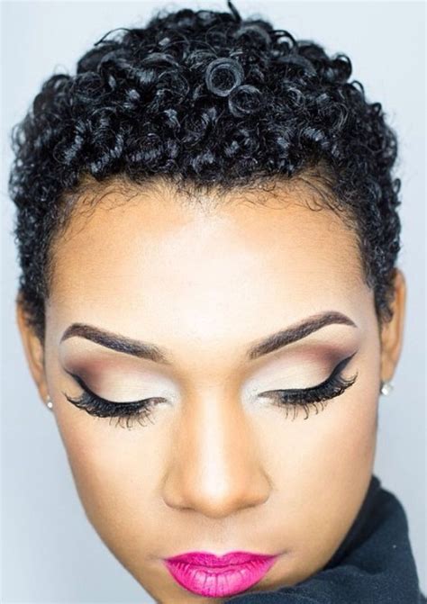 You might be thinking that your hair is too thick, too short or too curly to do anything truly new or interesting. 45 Fabulous Natural Short Hairstyles For Black Women ...