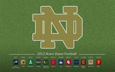 50 Notre Dame Football Background Wallpaper On Wallpapersafari