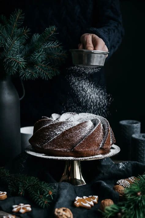 I changed the baking temperature to 350 f and added a lemon glaze (2 tbs fresh lemon juice, 1 tsp grated lemon peel, and 2/3 cup sifted powdered sugar whisked together and drizzled over warm cake after it cooled 10 minutes and i removed it from the bundt pan. christmas gingerbread bundt cake | Christmas gingerbread, Cake decorating, Cake