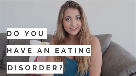 eating disorder vs disordered eating youtube