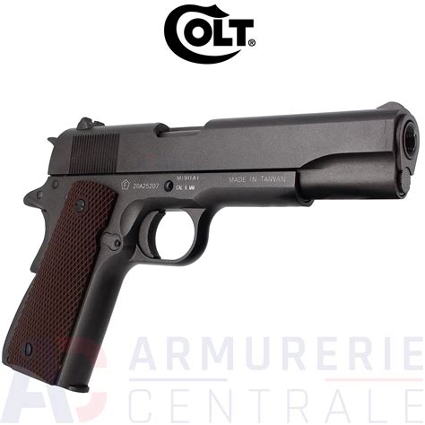 Pistolet Colt M1911 A1 Cybergun 11 Joules Armurerie Centrale