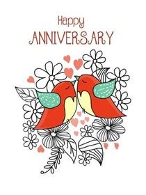 Anniversaries commemorate any annual event significant to a person, a there are different options for different anniversaries. Free Printable Anniversary Cards, Create and Print Free ...