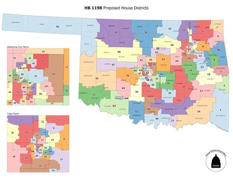 Proposed New Oklahoma Legislative Districts Revealed
