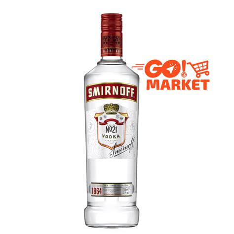 Vodka Smirnoff 1000ml Go Market