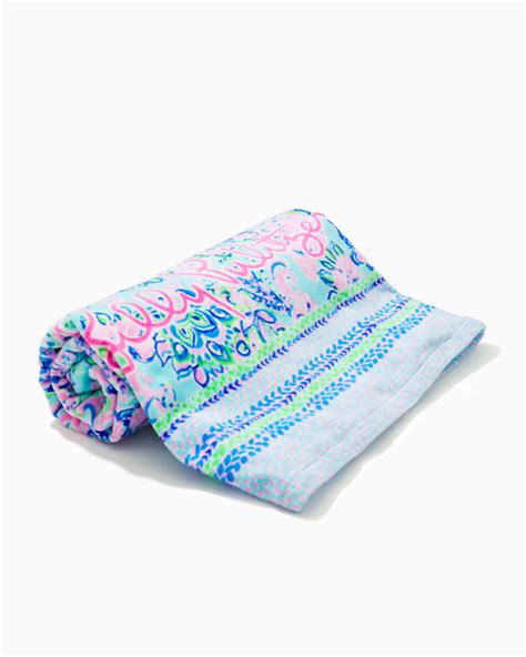 Printed Beach Towel Lilly Pulitzer