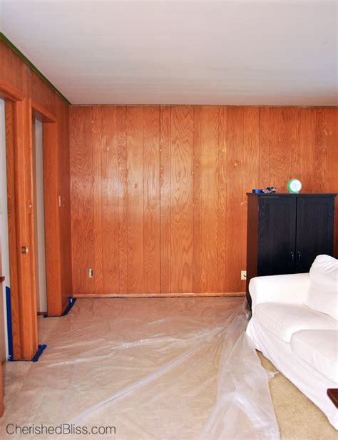 I would either paint your doors in white or the light gray. How to Paint Wood Paneling - No Sanding Required :: Hometalk