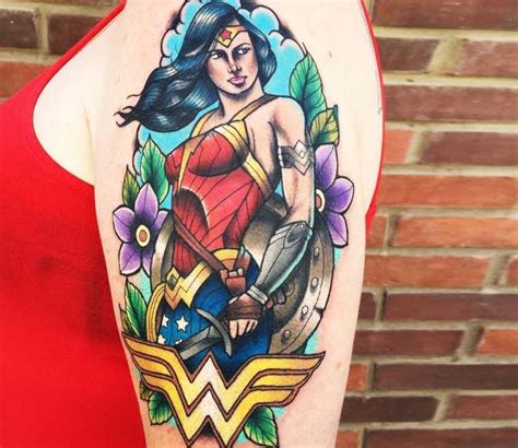 Wonder Woman Tattoo By James Mullin Tattoo Post 25226 Wonder Woman