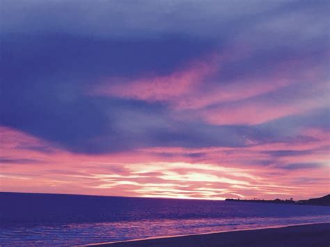 Spectacular sunset at Carbon Beach in Malibu, CA last night #nature # ...