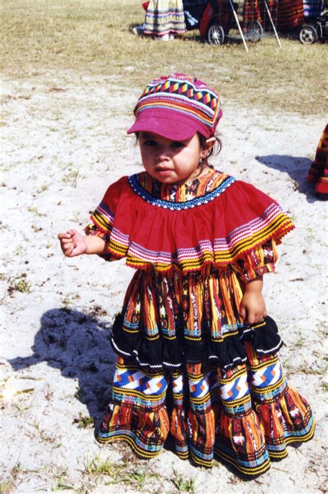 Florida Memory Seminole Girl At The Brighton Seminole Reservation