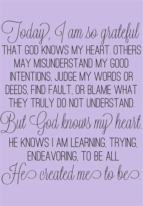 God Knows My Heart Quotes Quotesgram