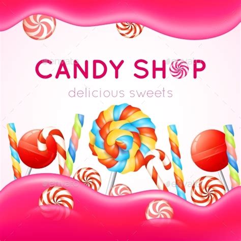 Candy Shop Free Flyer Templates
