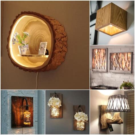 10 Creative And Unique Diy Wall Lamps