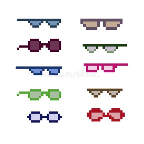 Pixel Art Sunglasses Stock Illustrations 610 Pixel Art Sunglasses Stock Illustrations Vectors