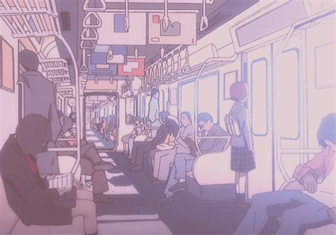 Tokyo City Anime Background Orange Gambar Wallpaper Keren